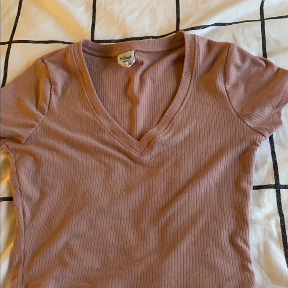 Light pink crop top